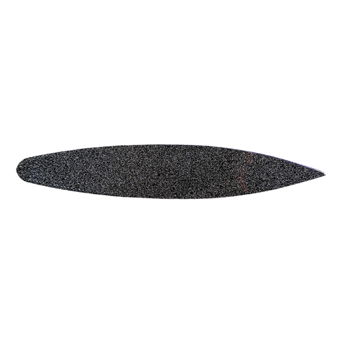 A single black with glitter fire tailz 14" billfish bacon dredge strip 