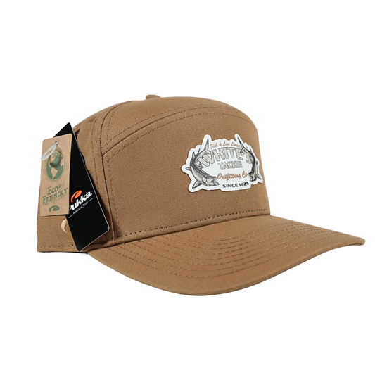 TARPON LOGO CANVAS 7-PANEL SNAPBACK