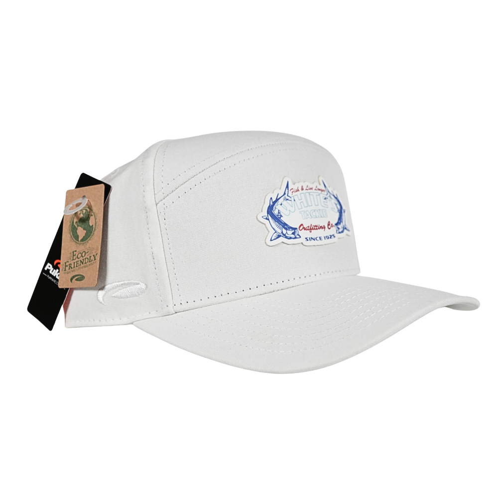 TARPON LOGO CANVAS 7-PANEL SNAPBACK