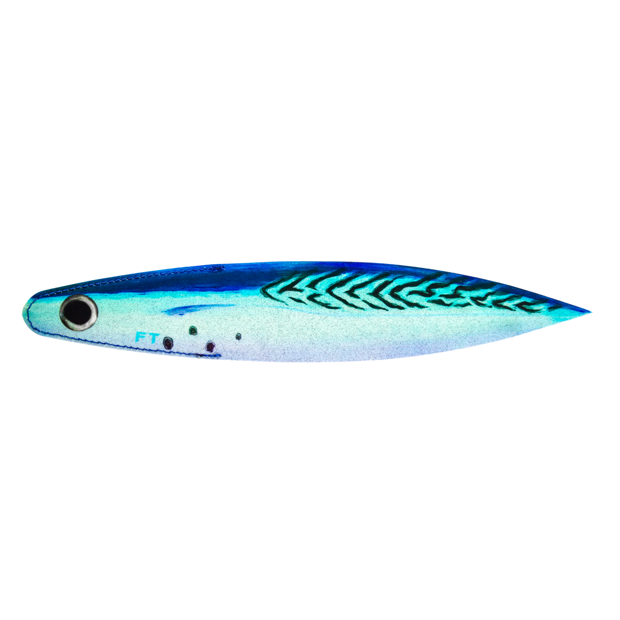 BILLFISH BACON DREDGE STRIPS PRINTED: 14" MEDIUM 12 PACK
