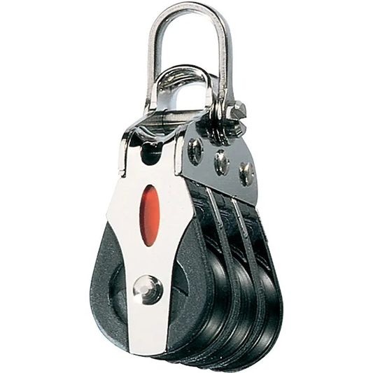 SERIES 20 BALL BEARING TRIPLE BLOCK WITH SHACKLE