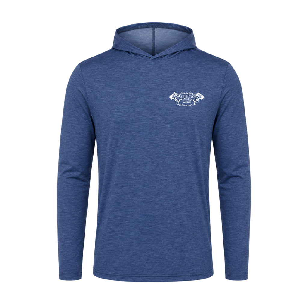 SAILFISH LOGO L/S HOODED - OCEAN TEC