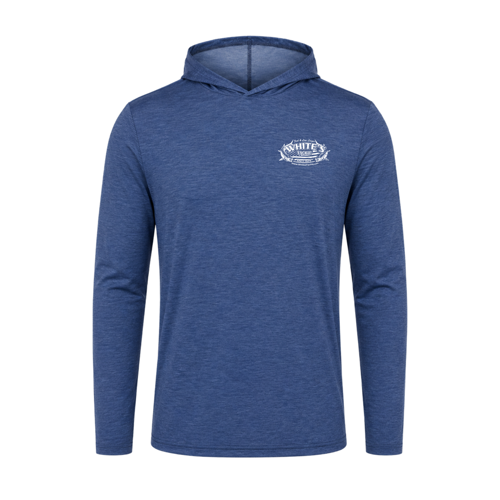 TARPON LOGO L/S PERFORMANCE SUN HOODIE
