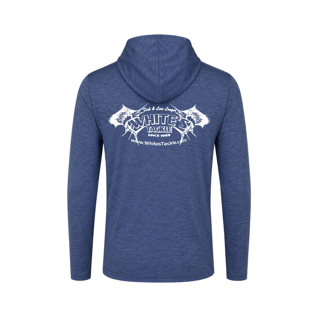 SAILFISH LOGO L/S HOODED - OCEAN TEC