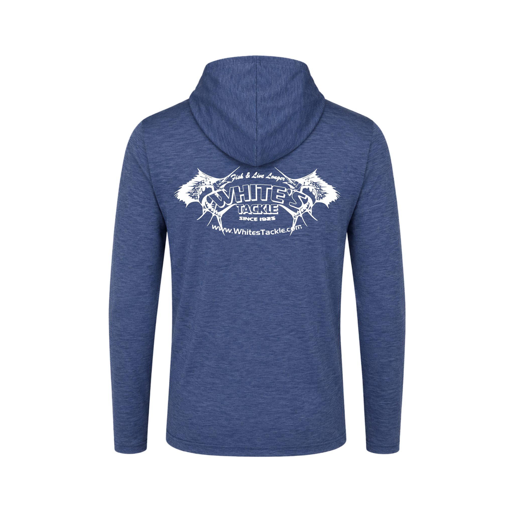 SAILFISH LOGO L/S HOODED - OCEAN TEC