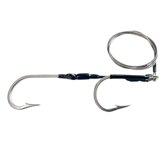 DOUBLE HOOK WAHOO RIG WITH CABLE