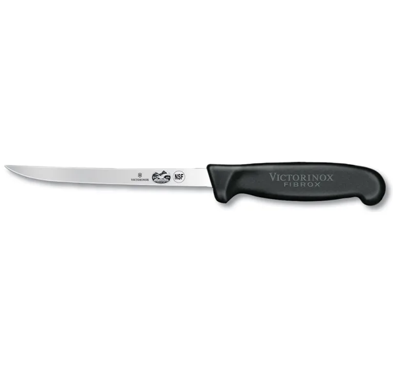 BONING KNIFE 6" STRAIGHT NARROW SEMI-FLEXABLE