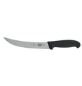 BREAKING KNIFE 8" CURVED - BLACK FIBROX HANDLE