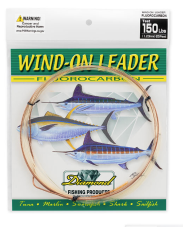 WIND-ON LEADER FLUOROCARBON 25FT