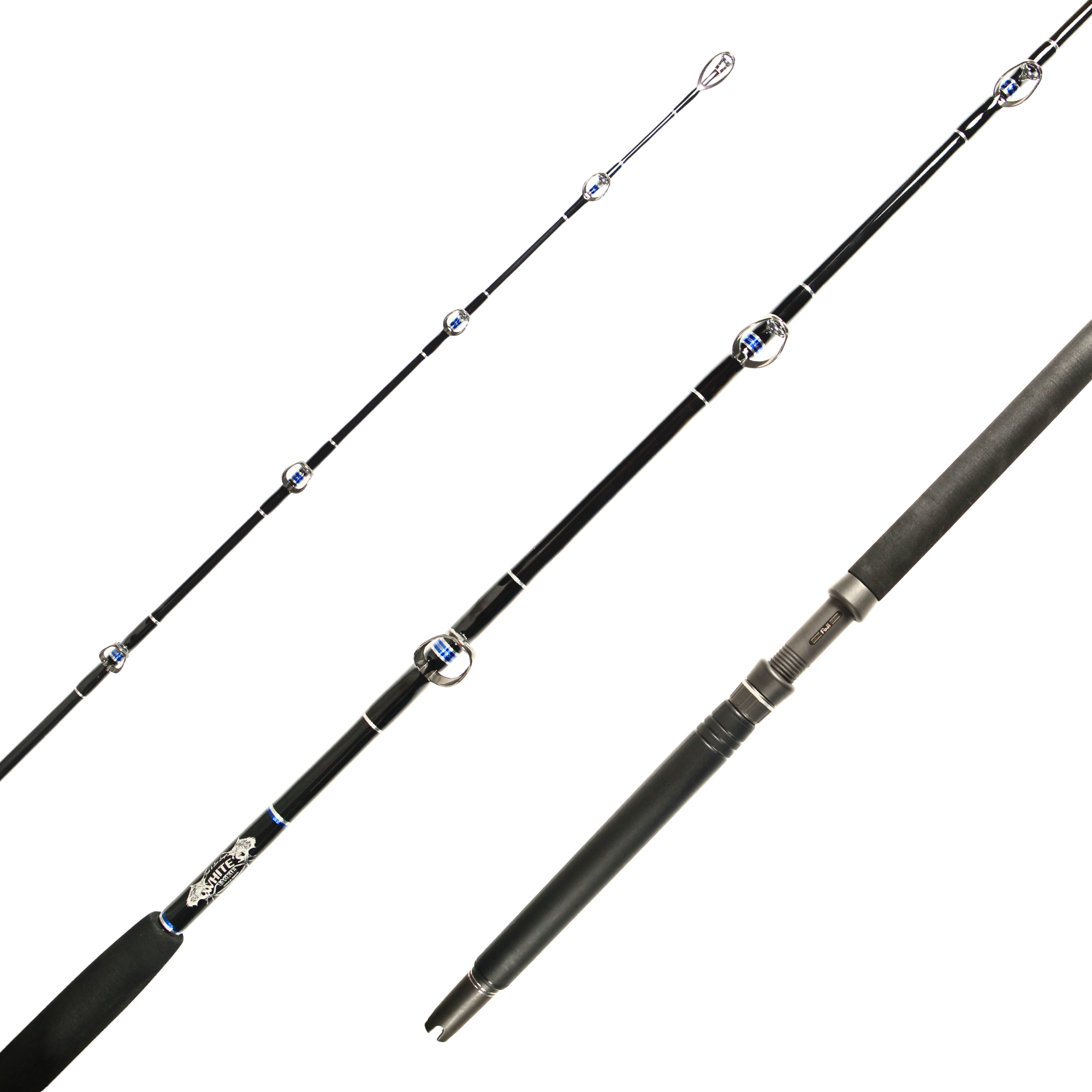 20-30 lb fishing pole WHITE'S TACKLE 30LB STAND UP ROD