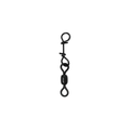 DROP SHOT CLIP W/SWIVEL