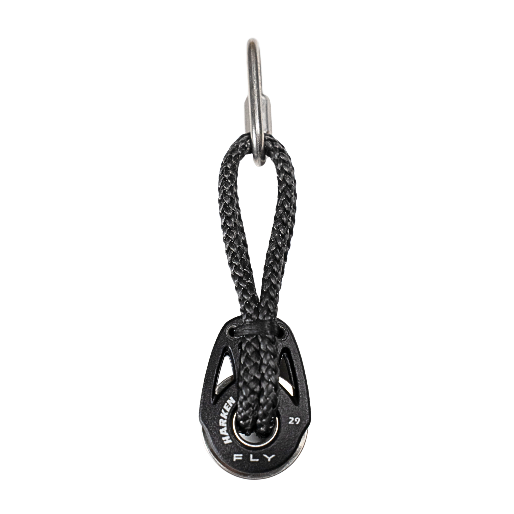 HARKEN 29MM FLY DREDGE LINK PULLEY W/ DYNEEMA LOOPS AND QUICK LINK