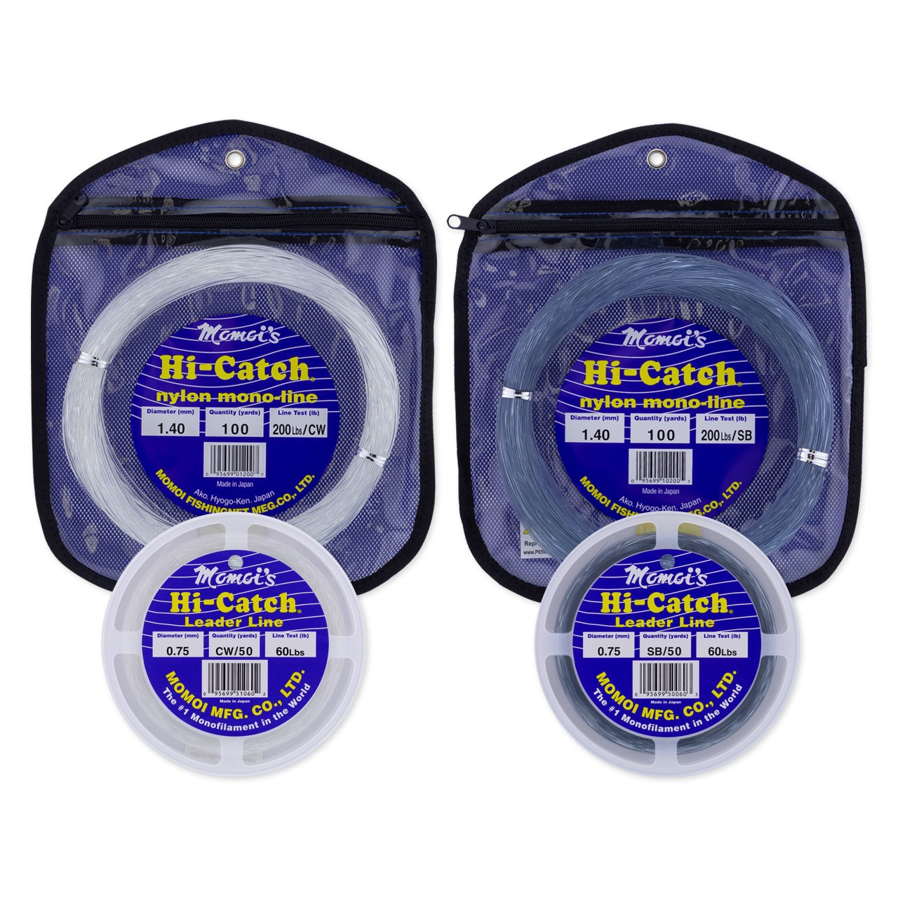 HI-CATCH MONOFILAMENT LEADER MATERIAL 100YD