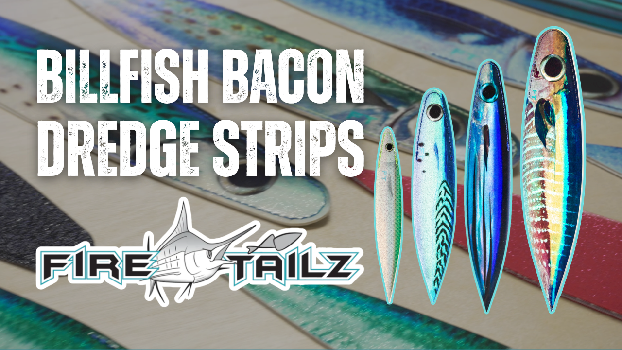 BILLFISH BACON DREDGE STRIPS: 11" SMALL 12 PACK