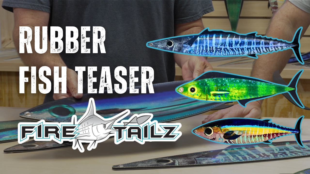 TUNA  RUBBER FISH TEASER