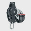 40MM CARBO AIR BLOCK W/SWIVEL, BECKET & CAM CLEAT